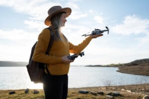 What a Drone Looks Like When Flying